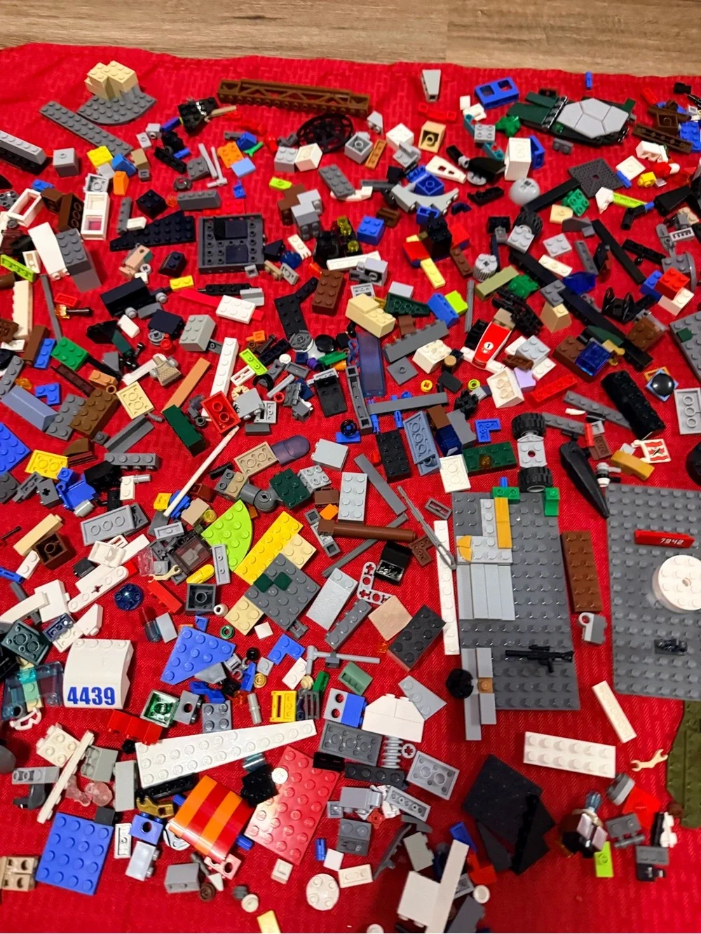 Huge lot of mixed Legos Mario kart, fighter etc w wicked , minifigure